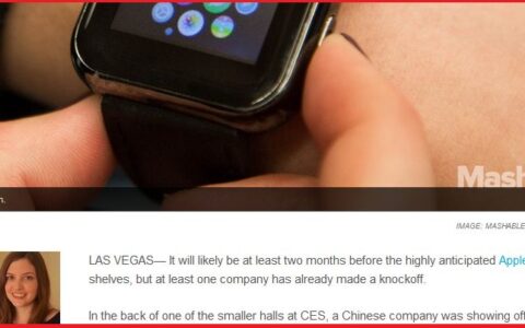 Die amerikanische Bloggerin Karissa Bell berichtet ausführlichauf auf dem US-Blog Mashable über ihren Kauf einer vermeintlich \\"gefälschten Apple Watch\\".