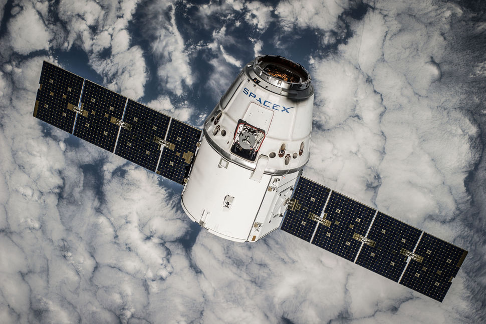 Ein SpaceX-Satellit.