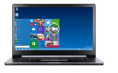 Das neue Windows 10 von Microsoft.
