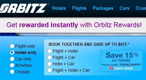 Ging jetzt für über eine Milliarde Dollar über die Theke: Orbitz.