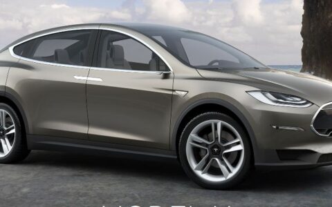 Teslas Model x.