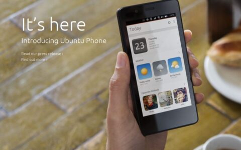Das neue Ubuntu Handy mit offenem Betriebssystem: So bewirbt Ubuntu den neuesten Wurf, der gemeinsam mit BQ verwirklicht wurde.