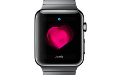 Apple Watch misst Herzschlagrate