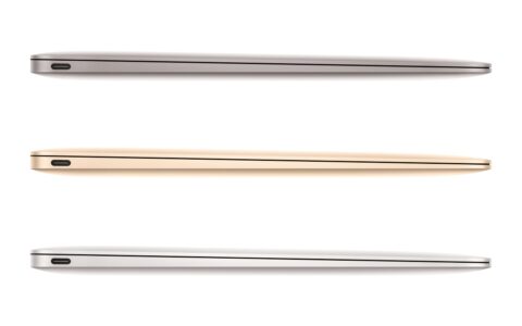 MacBook mit USB-C-Anschluss