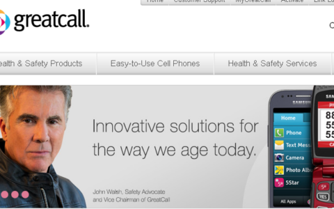 Screenshot: greatcall.com