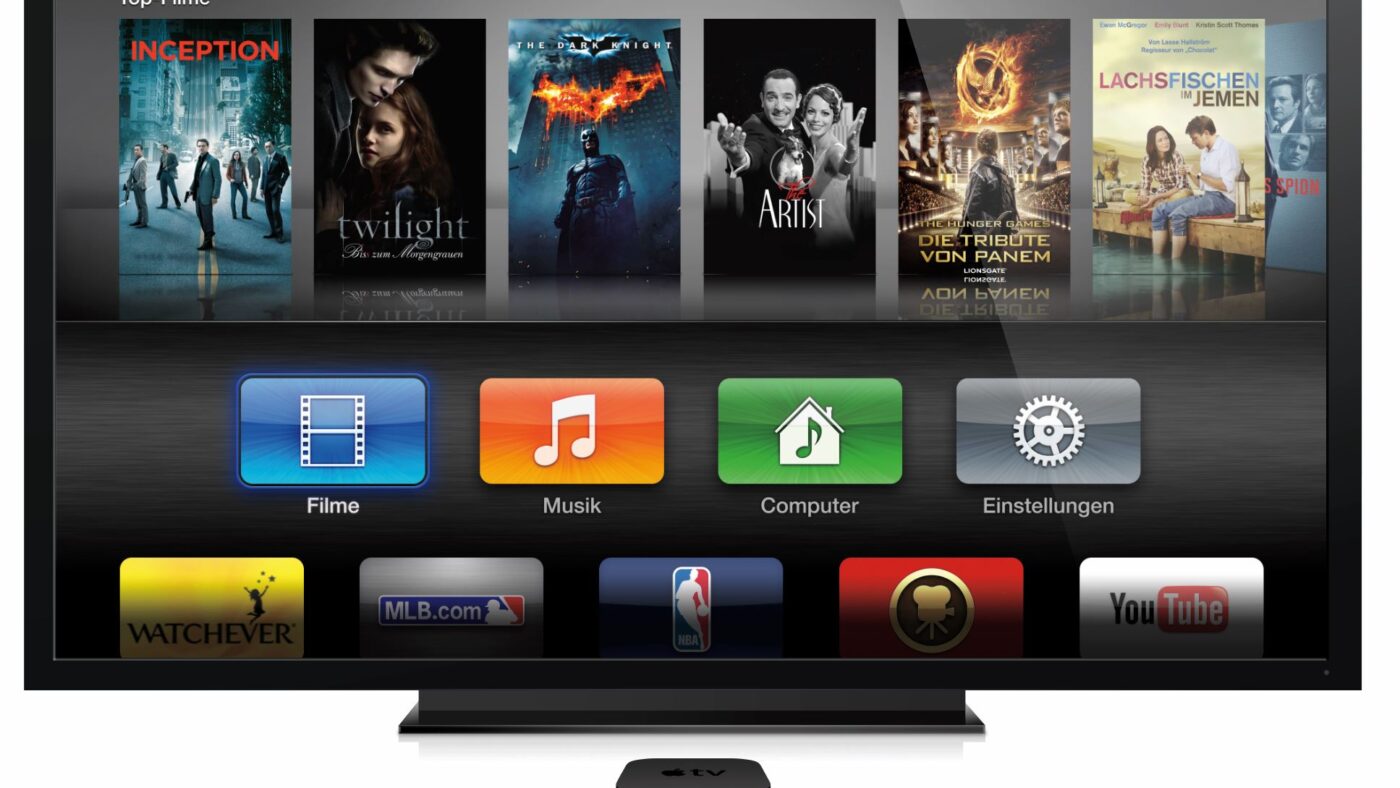 Apples kleine Fernsehkiste
