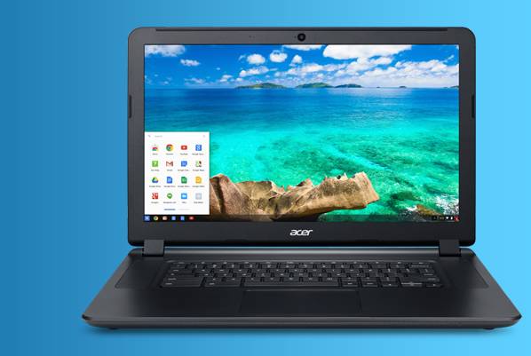 Das Acer Chromebook.