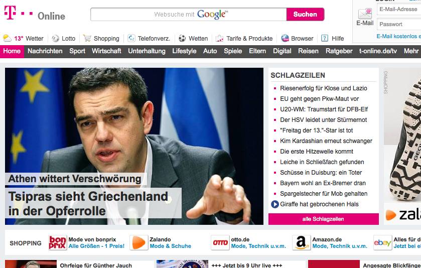 Wer schlägt bei T-Online zu?