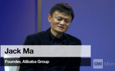 Jack Ma, der Alibaba-Gründer, in einem Beitrag auf CNN Money.