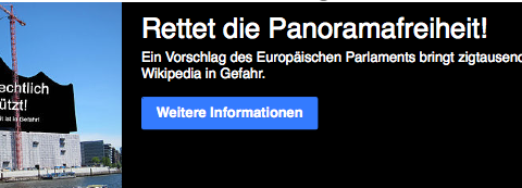 Wikipedia bittet das Europaparlament um Hilfe um die Pressefreiheit zu verteidigen.