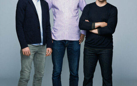 Haben gut Lachen: Die drei Gründer von Airbnb, die Amerikaner Joe Gebbia, Nathan Blecharczyk und Brian Chesky (von links).