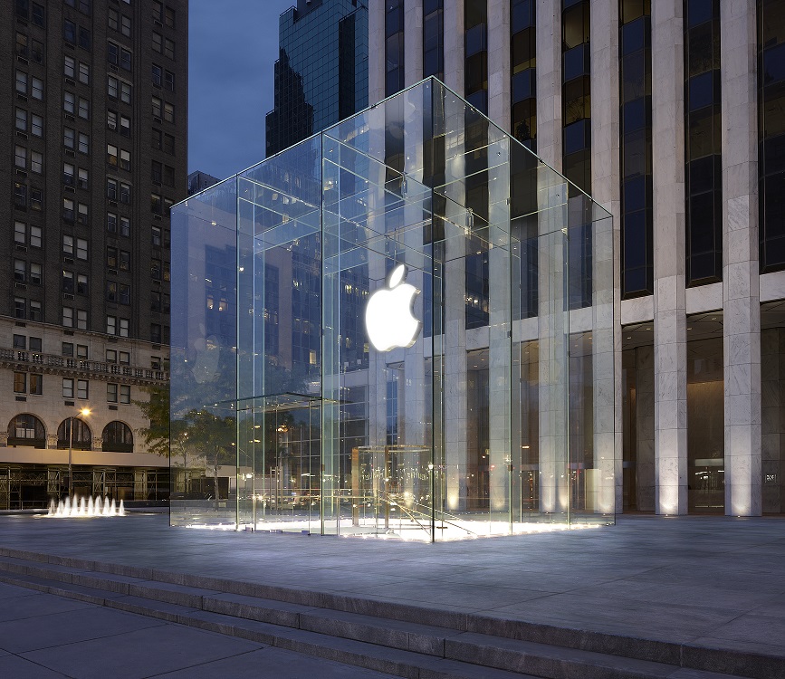 Weltweit gibt es fast keine andere Marke, die es versteht, einen solchen Kult um sich zu machen, wie Apple. Hier der Apple Store in New York City.