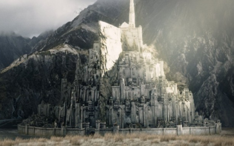 Wie im Film von Herr der Ringe soll Minas Tirith einstmals original aussehen.