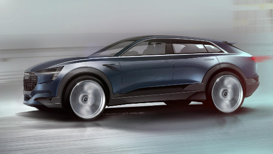 Audi e-tron quattro SUV zur Frankfurter Internationalen Automobil-Ausstellung (IAA)