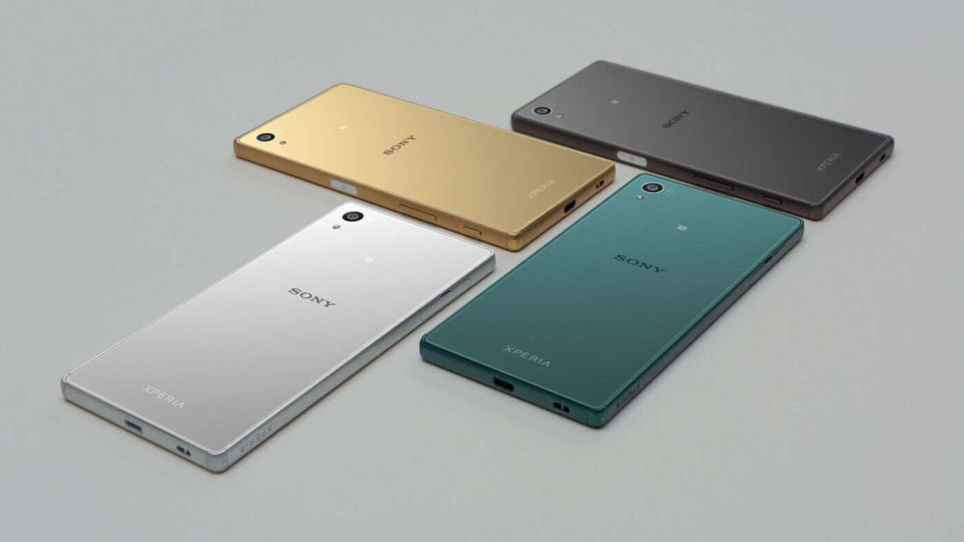 Die neue Sony Xperia Z5-Reihe.