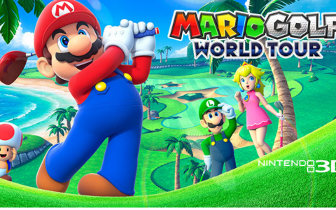 Super Mario - hier beim Golfspielen.