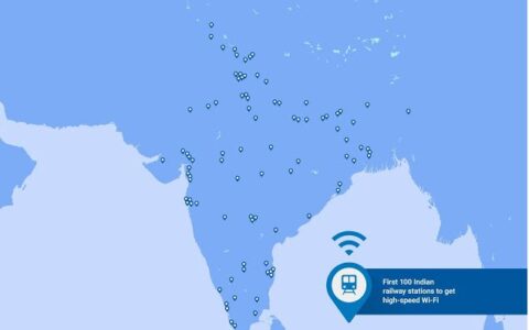 Diese ersten 100 Bahnhöfe sollen in Indien mit Hilfe von Google Wi-Fi erhalten.