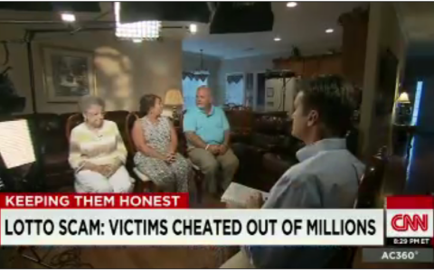 Die amerikanische Opfer-Familie aus den USA im CNN-Bericht.