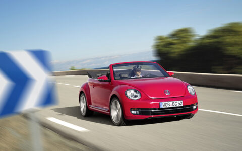 Der VW Käfer als Cabriolet.