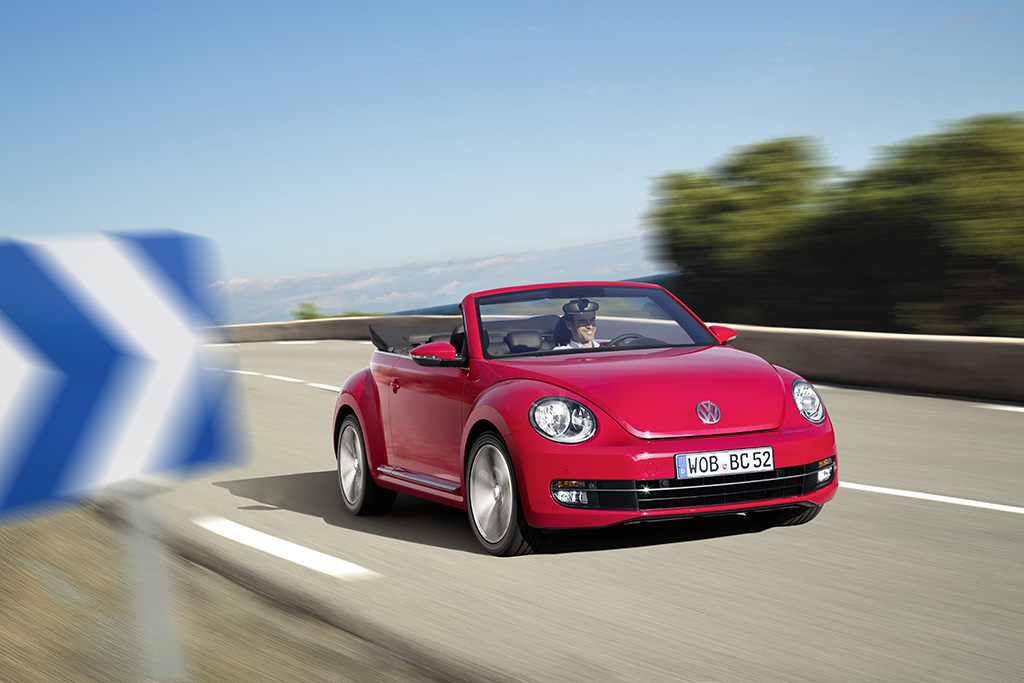 Der VW Käfer als Cabriolet.