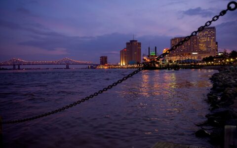 New Orleans ist schön am Wasser gelegen.