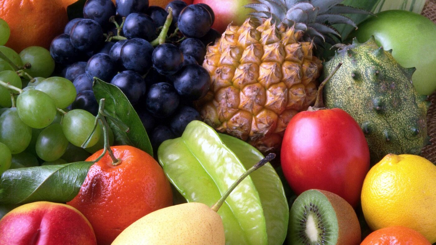 Doch nicht für jeden zu empfehlen? Obst und Gemüse.