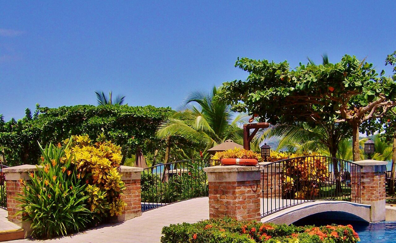 Marriott betreibt nicht nur schnöde Business-Hotels, sondern auch Urlaubs-Resorts. Hier das Los Suenos Marriott Resort auf Costa Rica.