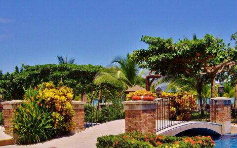 Marriott betreibt nicht nur schnöde Business-Hotels, sondern auch Urlaubs-Resorts. Hier das Los Suenos Marriott Resort auf Costa Rica.