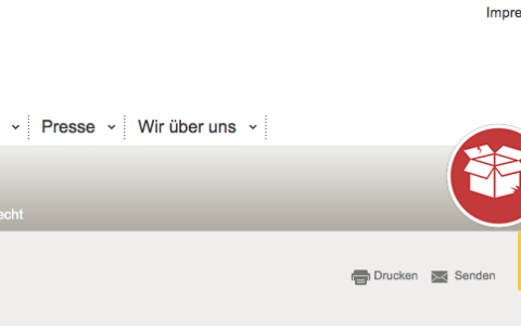 So sieht die neue Paket-Ärger-Seite aus.