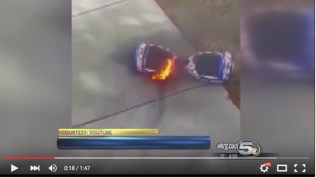 Hoverboards geraten öfters in Brand.