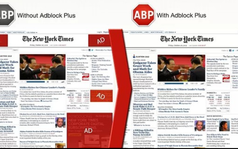 Zeitungen sind auch online auf das Einblenden von Werbung zur Refinanzierung von Journalismus angewiesen.