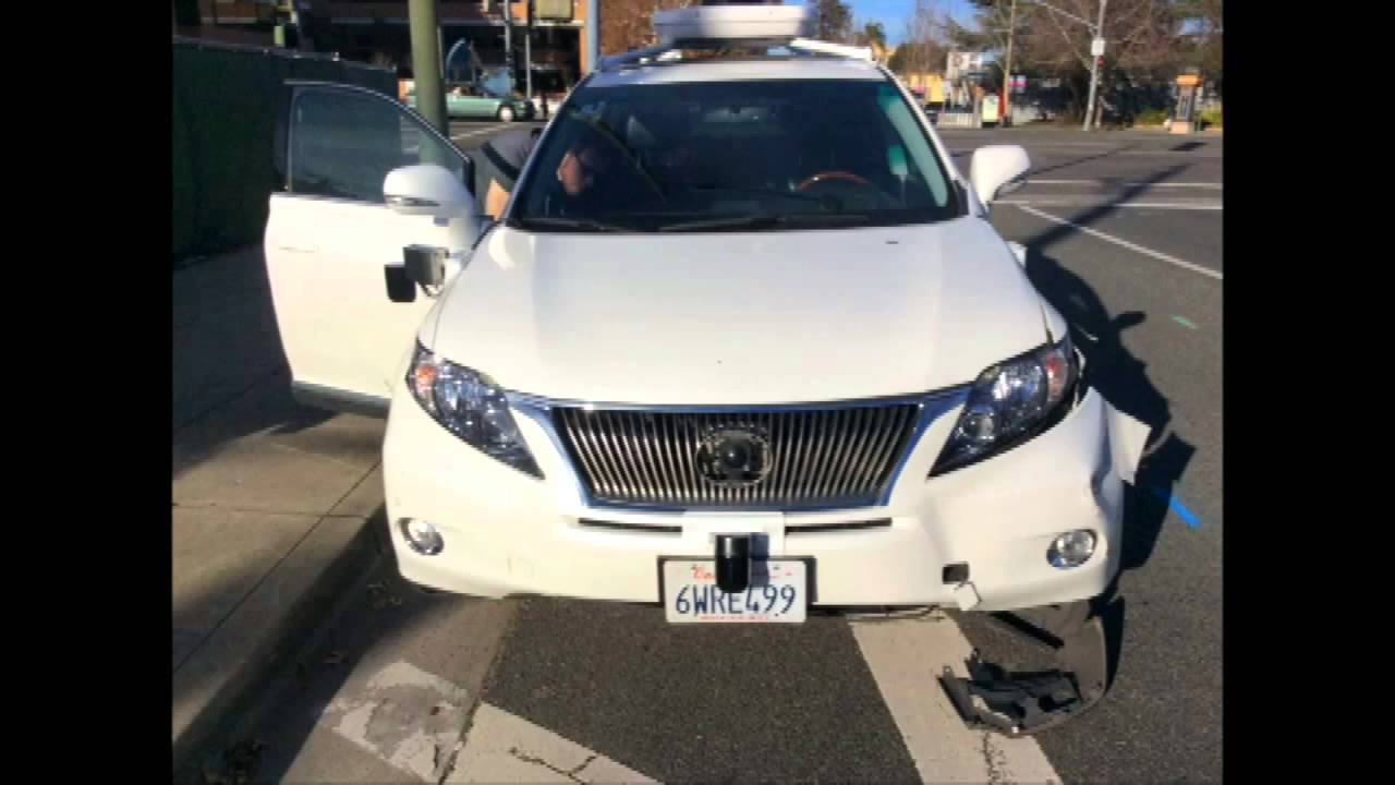Google self-driving Car kollidiert mit Bus.