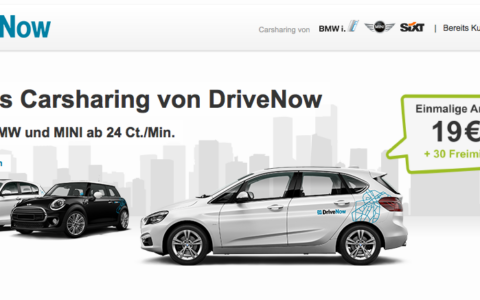 So präsentiert sich DriveNow in Deutschland. Im gleichen Look geht auch ReachNow in den USA an den Start.