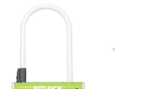 Gibt es in unterschiedlichen Farben: Das neue Bitlock-Fahrradschloss.