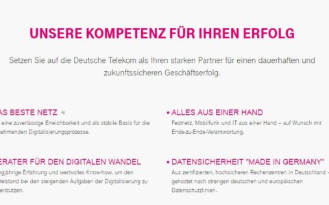 Die Deutsche Telekom bietet ihr Glasfasernetz Firmen teuer an - ja wenn sie denn erreichbar ist.