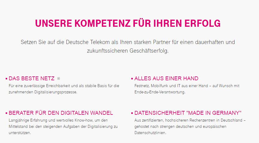 Die Deutsche Telekom bietet ihr Glasfasernetz Firmen teuer an - ja wenn sie denn erreichbar ist.