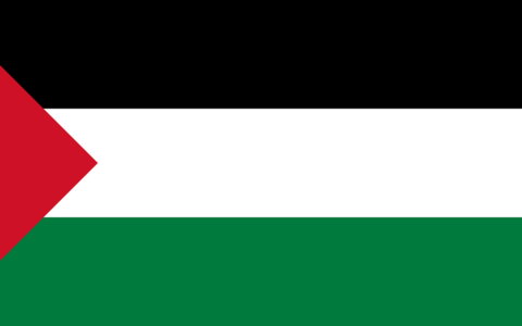 Israel wirft Facebook vor, Blut an den Händen zu haben. Grund: Das soziale Netzwerk lasse den Palästinensern - hier die palästinensische Flagge - zu viel Freiheiten in der Meinungsäußerung und Kommentierung von Vorgängen.