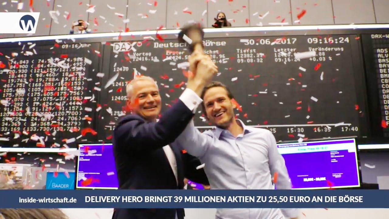 Delivery Hero geht an die Börse - CEO Niklas Östberg im Interview
