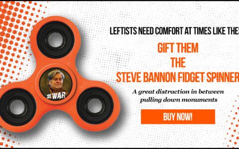Breitbart verkauft Steve Bannon Fidget Spinner