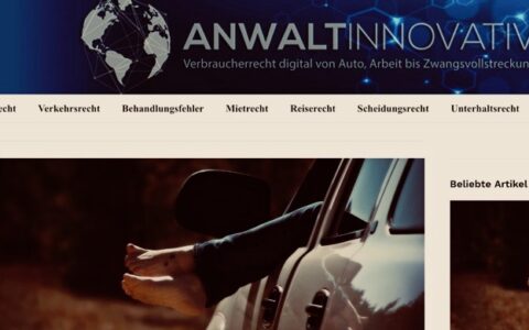 anwalt-innovativ.de ist ein neues Verbraucherportal.