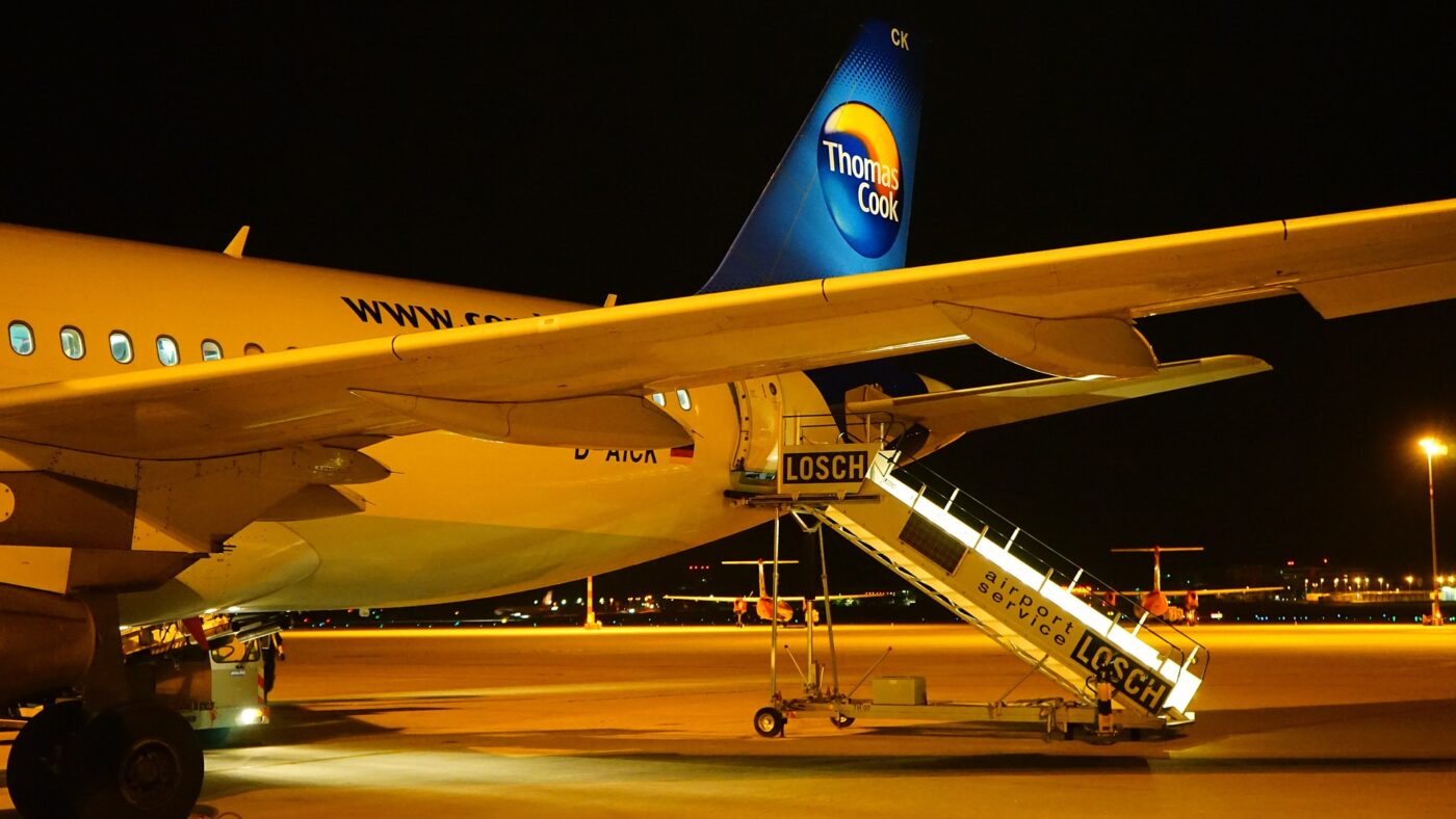 Die Thomas Cook Zentrale in London meldete Insolvenz an.