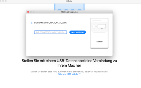 Wer will hier was wissen und ist das rechtens? Dieses Popup erscheint neuerdings auf einem Macbook, wenn man HiSuite von Huawei zum Download von Fotos aktiviert. Der Zugang wird dadurch komplett gesperrt, Fotos können nicht mehr heruntergeladen werden.