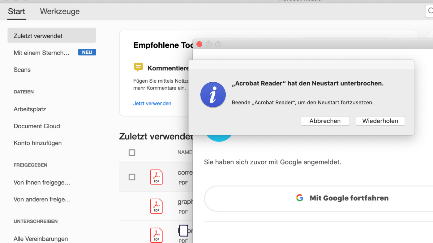 Shitstrom gegen US-Konzern Adobe.