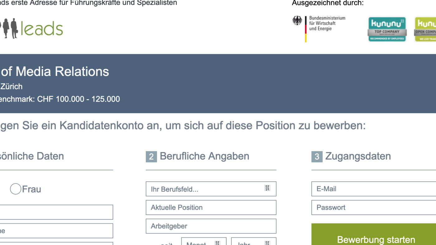 Dreistes Werben mit einem Staatslogo - das des Bundesministeriums der Wirtschaft auf Jobleads. Erlaubt, Geduldet? Keiner wollte sich so recht äußern. Auch das Ministerium nicht. Eigentlich ein Skandal bei einem so umstrittenen Abzockportal wie Jobleads es ist.