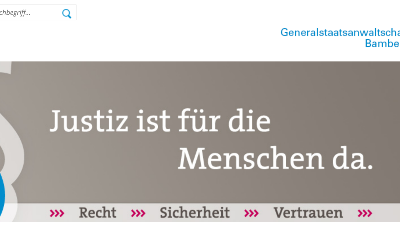 Viele haben das Vertrauen in die Zentralstelle Internetkriminalität Bayern verloren und sehen eher hohle Phrasen auf der Homepage. (Bild: Screenshot)