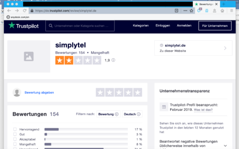 Simplytel von 1&1 Drillisch und United Internet: Abzocke bei Roaminggebühren im Ausland