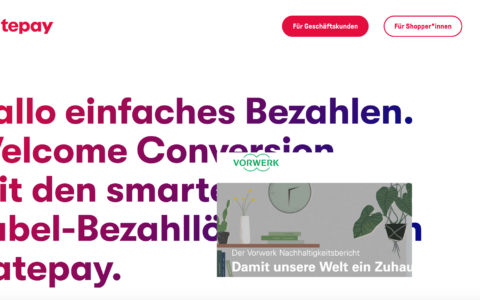 Deutsche Traditionsmarke Vorwerk in der Bezahlfalle von Chaos-Unternehmen Ratepay. Der Preis fürs Outsourcen ist manchmal hoch.