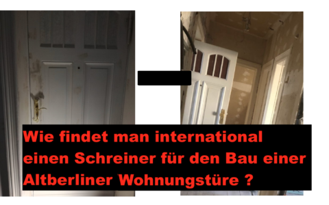 Ein Berliner Schreiner von www.historische-Bauelemente.de wollte für den Nachbau einer solchen Türe fast 7000 Euro. Geht es in Rumänien über Houzz billiger, wollten wir wissen.