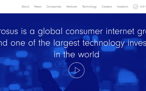 Prosus umschreibt sich selbst als: 'Prosus is a global consumer internet group and one of the largest technology investors in the world.'