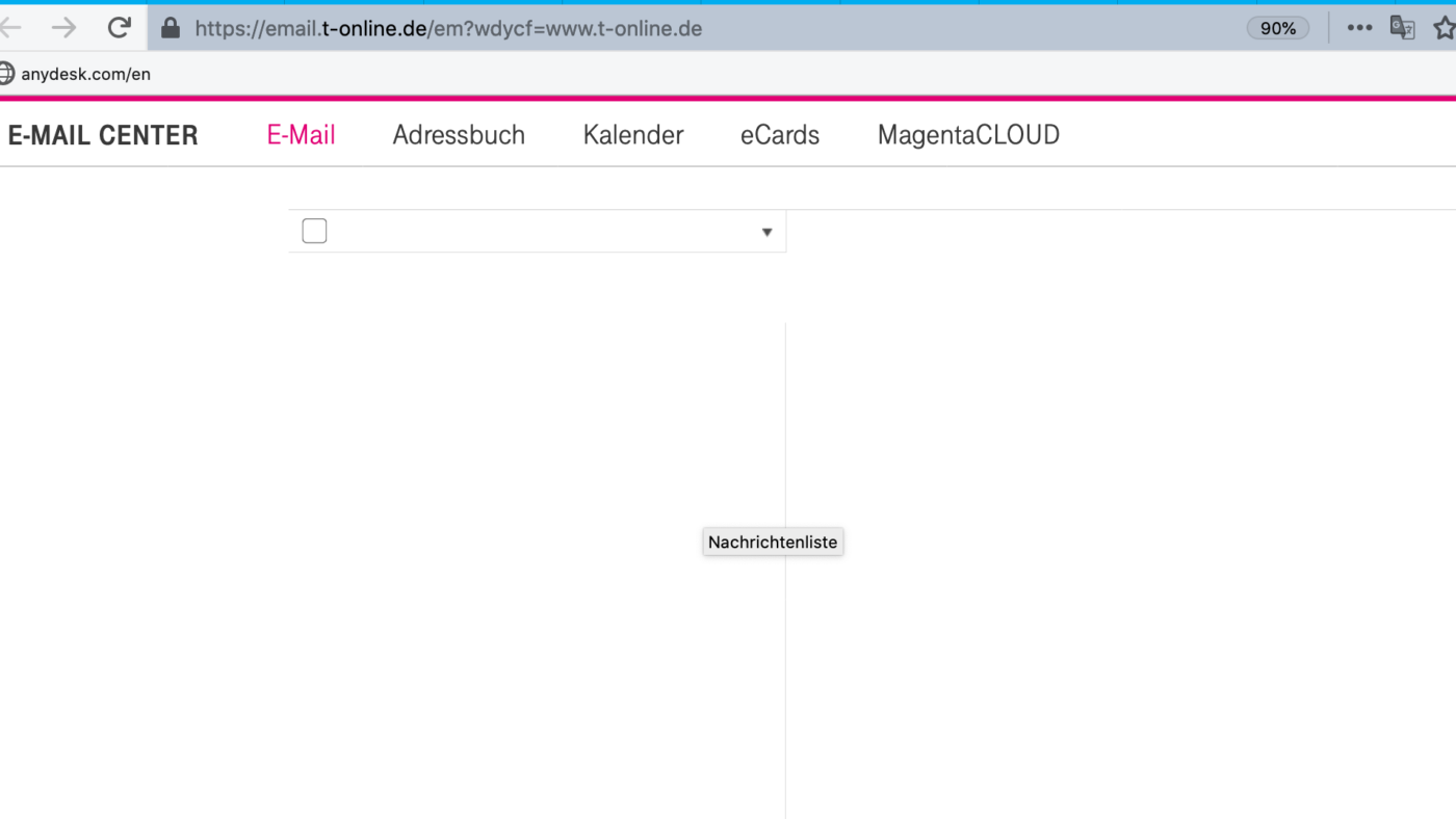 Nichts geht mehr bei T-online.de und seinem Mail-Service. Und das schon seit Stunden.